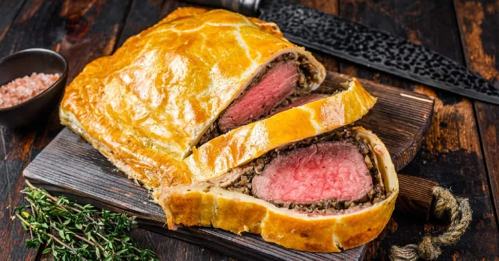 receta solomillo wellington