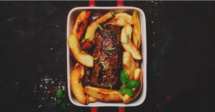 solomillo de cerdo al horno